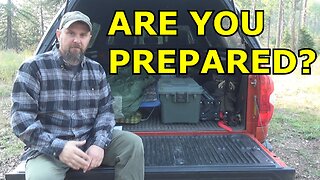 Truck Camping Kit, For Fun Or Emergency Response