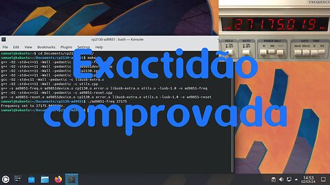 Teste adicional ao gerador de amplitude modulada