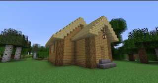 Minecraft Tutorial: Woodland House