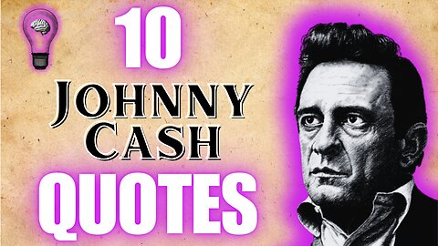 Johnny Cash's 10 Inspiring Quotes: Follow Your Heart, Embrace Failure, Choose Love and Freedom!