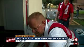 Local volunteers respond to Harvey