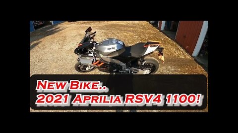 New Bike... 2021 Aprilia RSV4 1100!