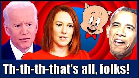 Jen Psaki gives Horrible Response to CUBA Protests Question (worse than Porky Pig, Obama & Biden)