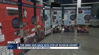 The Herd Give back with pop-up museum