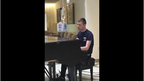Young Man With Rare Disease Sings For Cancer Patients