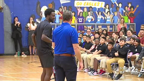 Bikes donated to William Paca Elementary ahead of Maryland Cycling Classic