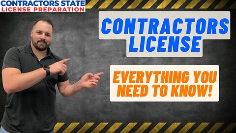 California Contractor License Made Easy: Your Blueprint to Obtaining a Contractors License!
