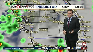 Forecast: Fewer showers and storms, but still morning and afternoon rain for your Tuesday