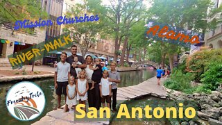 San Antonio - missions, alamo, riverwalk