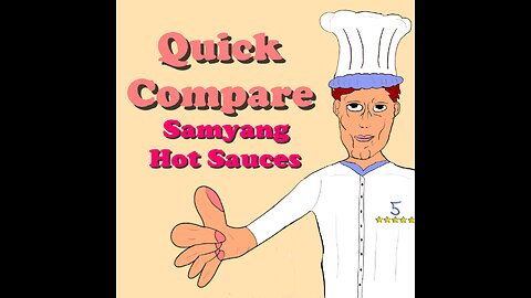 Samyang Ramen Hot Sauces Comparison