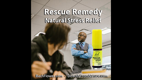 Rescue Remedy - Natural Stress Relief - Take it with Exams and other Stressful Situations