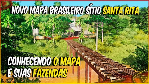 NOVO MAPA BRASILEIRO COM SÍTIOS E FAZENDAS REALISTAS FARMING SIMULATOR 22