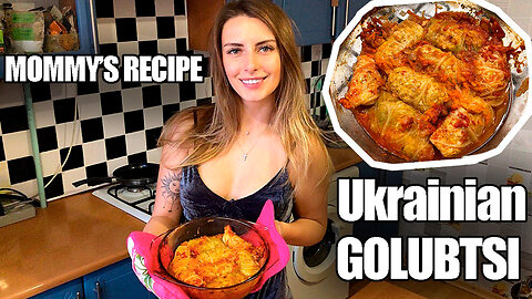 Ukrainian golubtsi - How to Cook Stuffed Cabbage Rolls