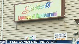 Three women shot inside bar
