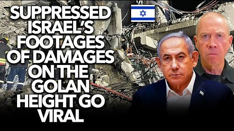 BREAKING! Israel Suppressed These Footages of Damage Caused by Iran's Strike on Golan Heights