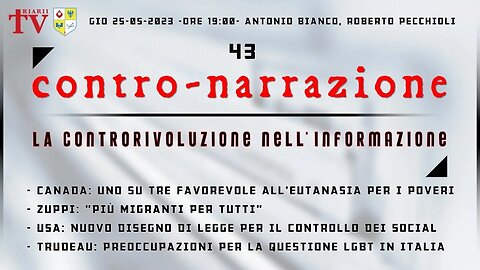CONTRO-NARRAZIONE NR.43. ANTONIO BIANCO, ROBERTO PECCHIOLI