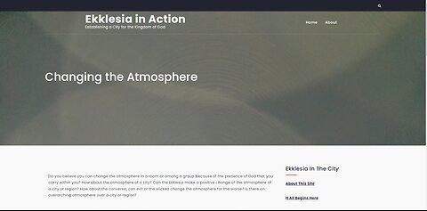 007 - Changing the Atmosphere