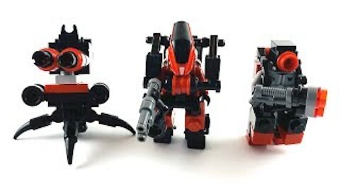 Lego Mech Suit Robot Trio | Lego MOC Tutorial