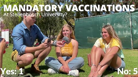 FIGHT! Against MANDATORY Covid VACCINATIONS At Stellenbosch University