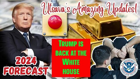Trump Is Back at the White House ~ Utsava HUGE intel 2/10/24