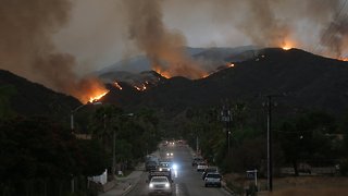 California Gov. Declares State Of Emergency As Holy Fire Grows