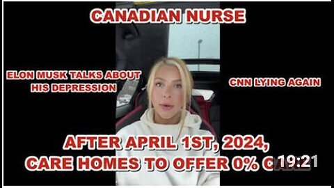 Care Homes to offer 0% care after April 1st | Eclipse Warning | Elon Musk depression