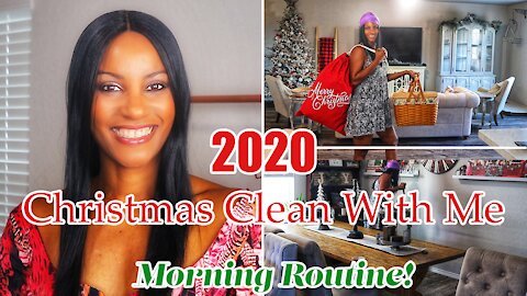 2020 Christmas Clean with Me | New Morning Routine Holiday Edition