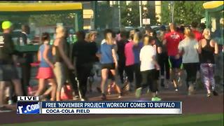 November Project Buffalo draws hundreds for free workouts
