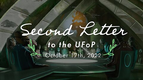 2nd Letter to the UFoP - Formal Meeting or Reply Request