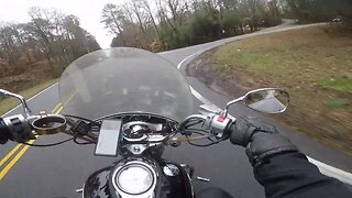 7 Year Old Loves Riding the Motorcycle