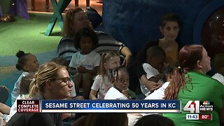 Sesame Street characters visit Kansas City