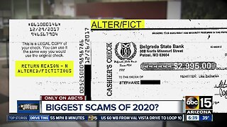 Fake jobs offering fake checks