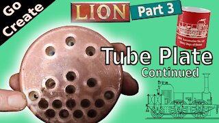 Lion Miniature Steam Loco build pt 3 - Tube Plate Drilling