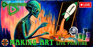 Live Painting - Making Art 4-16-24 - Art Night