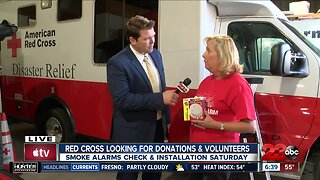 Red Cross looking for volunteers for smoke alarm installation event