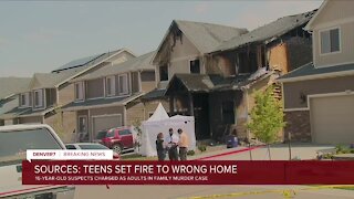 Teens accused in deadly Denver house fire set fire to the wrong house, sources say