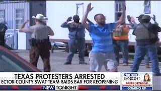 Texas bar owner, armed men arrested at reopening after standoff with police