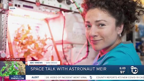 Astronaut Jessica Meir shares space experiences
