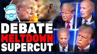 Donald Trump vs Joe Biden Debate MELTDOWN Supercut!