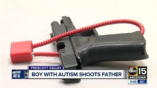7-year-old with autism accidentally shoots dad