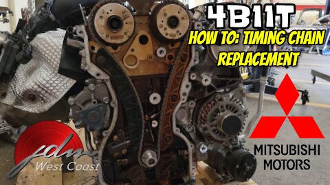 How To: Replacing a Timing Chain on a Mitsubishi Evo X | Neglected EVO Build Part 2