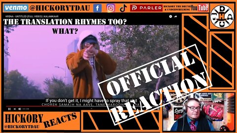 KR$NA - Untitled REACTION | Drunk Magician Reacts To Lyrical Magician | Insane Skill!