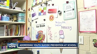 FINDING HOPE: Addressing youth suicide prevention at school