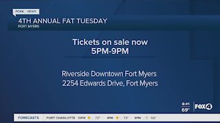 Downtown Fort Myers Fat Tuesday celebration