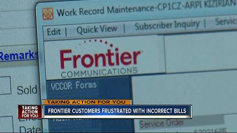 People battling Frontier Communications over billing issues, overcharges