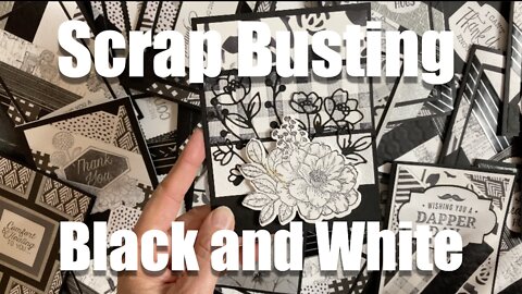 Everything is Black & White Scrap Busting