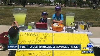 Bill to decriminalize lemonade stands? Here's what that means