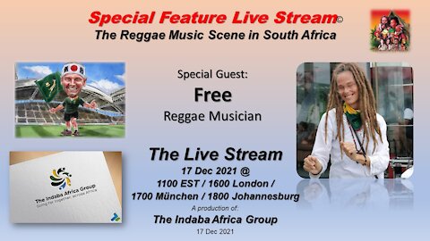 Reggae Music Scene in South Africa with Free