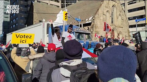 Tensions rose as the Freedom Convoy hit the streets of Toronto