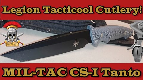 MIL-TAC CS-1 TANTO. Like, Share, Subscribe, Comment, SHOUT OUT! BEHEAD the Like button!